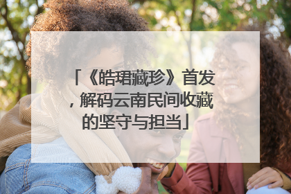 《皓珺藏珍》首发，解码云南民间收藏的坚守与担当