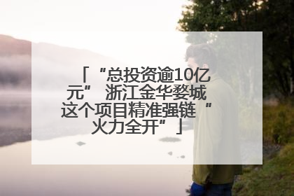 “总投资逾10亿元” 浙江金华婺城这个项目精准强链“火力全开”