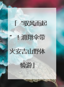 “驭风而起”！滑翔伞带火安吉山野体验游