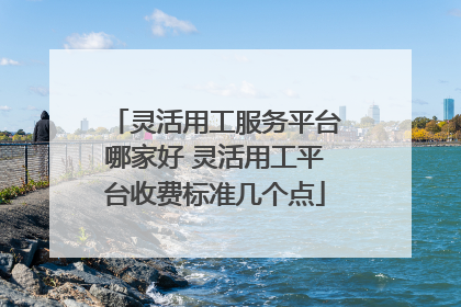 灵活用工服务平台哪家好 灵活用工平台收费标准几个点