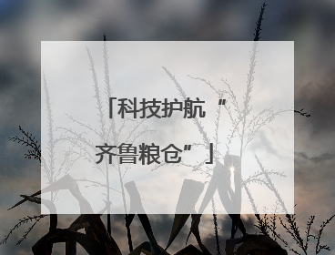 科技护航“齐鲁粮仓”