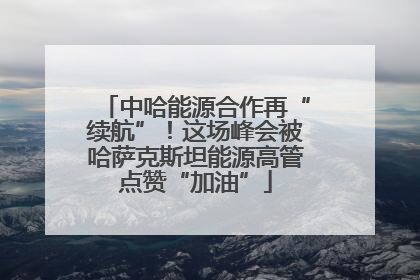 中哈能源合作再“续航”！这场峰会被哈萨克斯坦能源高管点赞“加油”