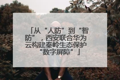 从“人防”到“智防”，西安联合华为云构建秦岭生态保护“数字屏障”