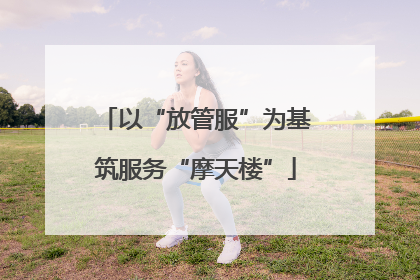 以“放管服”为基筑服务“摩天楼”