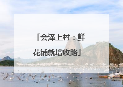 会泽上村：鲜花铺就增收路