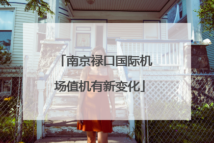 南京禄口国际机场值机有新变化