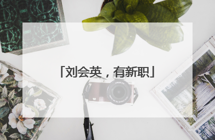 刘会英，有新职