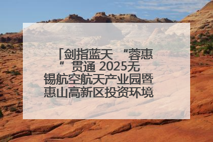 剑指蓝天 “蓉惠”贯通 2025无锡航空航天产业园暨惠山高新区投资环境推介会在成都举行