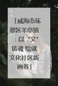 威海市环翠区羊亭镇：以“文”铸魂 绘就文化社区新画卷