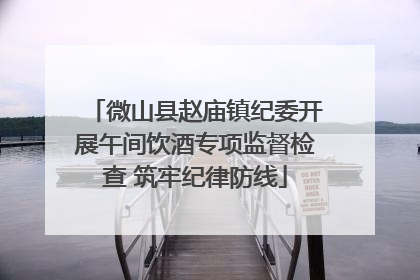 微山县赵庙镇纪委开展午间饮酒专项监督检查 筑牢纪律防线
