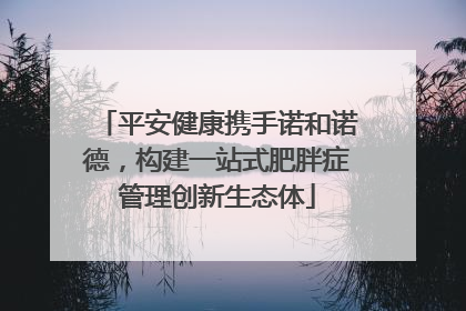 平安健康携手诺和诺德，构建一站式肥胖症管理创新生态体