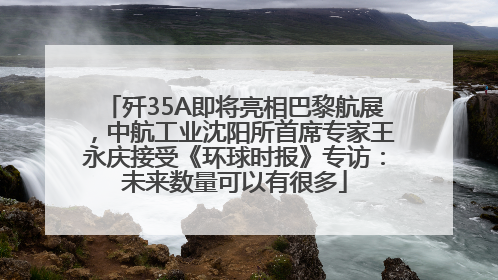 歼35A即将亮相巴黎航展，中航工业沈阳所首席专家王永庆接受《环球时报》专访：未来数量可以有很多