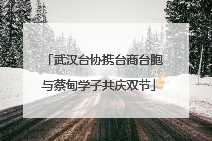 武汉台协携台商台胞与蔡甸学子共庆双节