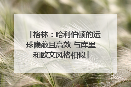 格林：哈利伯顿的运球隐蔽且高效 与库里和欧文风格相似