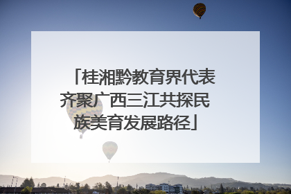 桂湘黔教育界代表齐聚广西三江共探民族美育发展路径