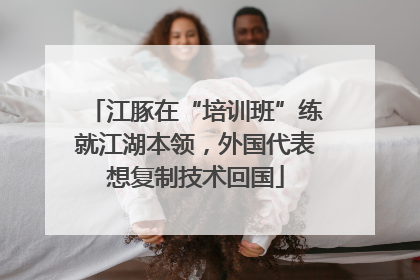 江豚在“培训班”练就江湖本领，外国代表想复制技术回国