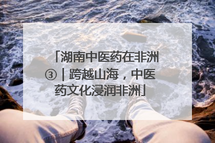 湖南中医药在非洲③｜跨越山海，中医药文化浸润非洲