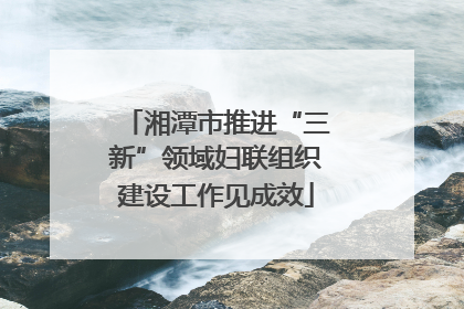 湘潭市推进“三新”领域妇联组织建设工作见成效