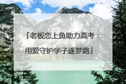 老板恋上鱼助力高考：用爱守护学子逐梦路