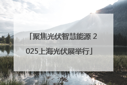 聚焦光伏智慧能源 2025上海光伏展举行