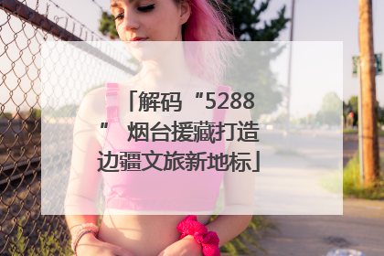解码“5288” 烟台援藏打造边疆文旅新地标
