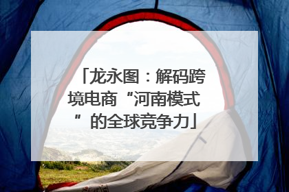 龙永图：解码跨境电商“河南模式”的全球竞争力