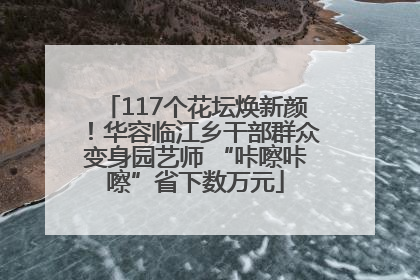 117个花坛焕新颜！华容临江乡干部群众变身园艺师 “咔嚓咔嚓”省下数万元
