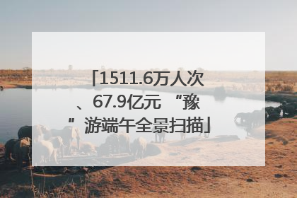 1511.6万人次、67.9亿元 “豫”游端午全景扫描