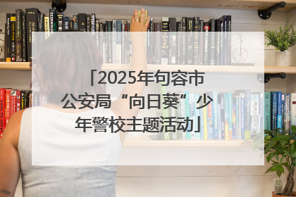 2025年句容市公安局“向日葵”少年警校主题活动