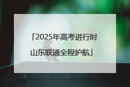 2025年高考进行时 山东联通全程护航