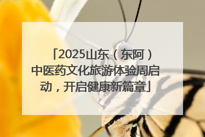 2025山东（东阿）中医药文化旅游体验周启动，开启健康新篇章