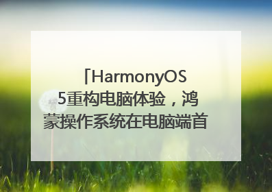HarmonyOS 5重构电脑体验，鸿蒙操作系统在电脑端首次亮相丨新经济观察