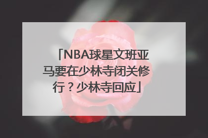 NBA球星文班亚马要在少林寺闭关修行？少林寺回应